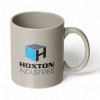 Branded Coffee Mugs Grey